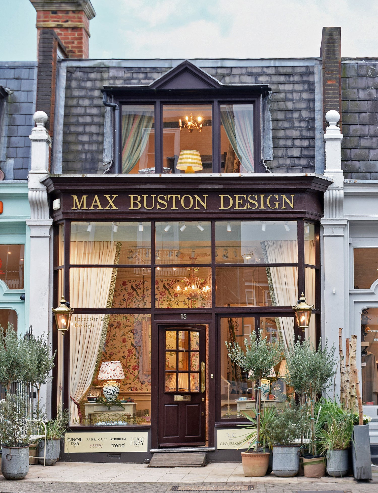 Max Buston Design shopfront in Richmond
